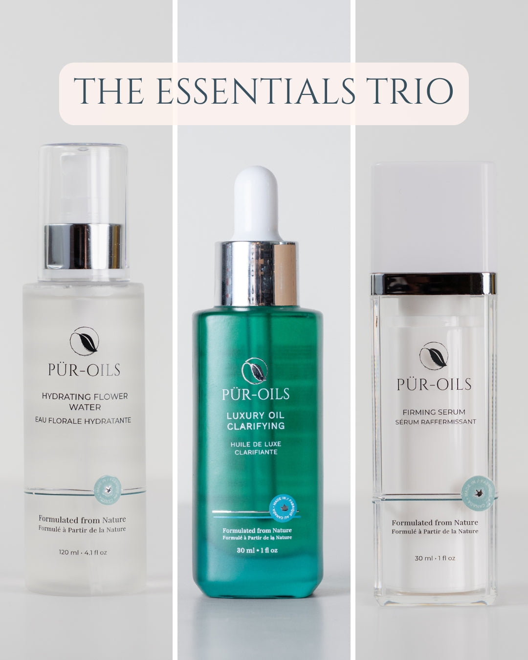 Pür-Oils Essentials Trio Bundle