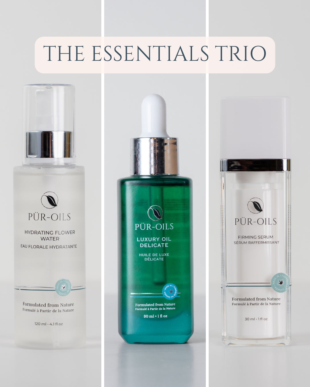 Pür-Oils Essentials Trio Bundle