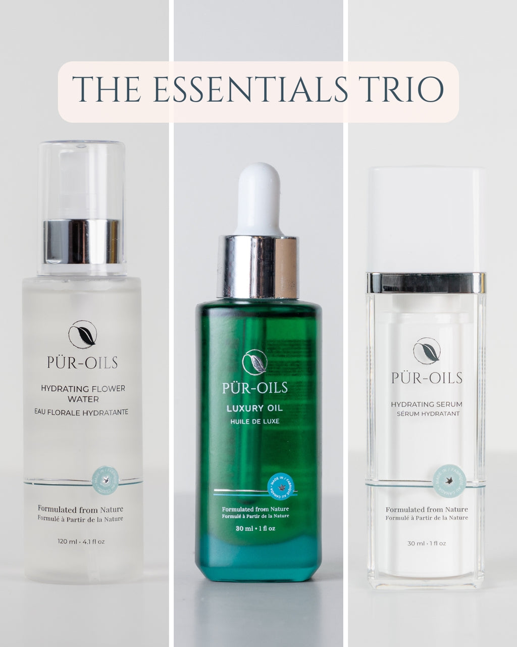 Pür-Oils Essentials Trio Bundle