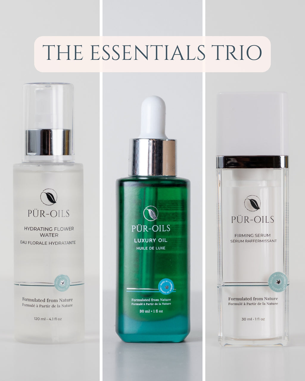 Pür-Oils Essentials Trio Bundle