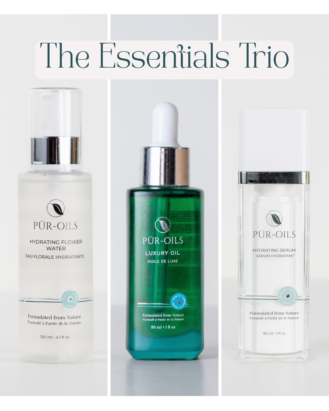 Pür-Oils Essentials Trio Bundle